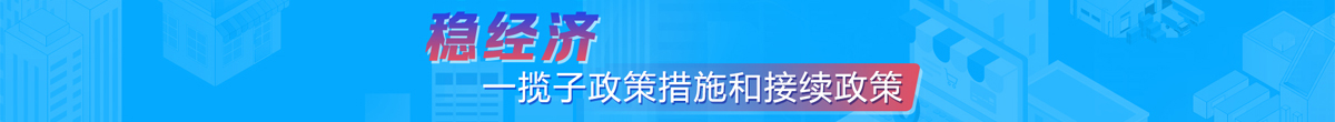 穩(wěn)經(jīng)濟一攬子政策措施和接續(xù)政策